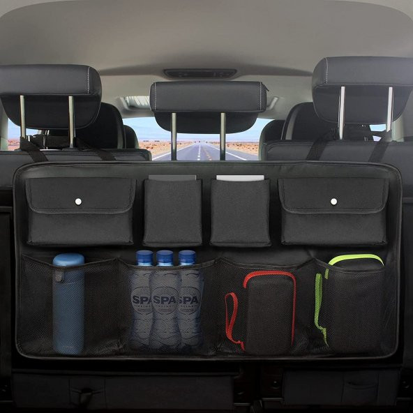 Araç Bagaj Düzenleyici Toparlayıcı 8 Cepli Çanta ürün görseli 1