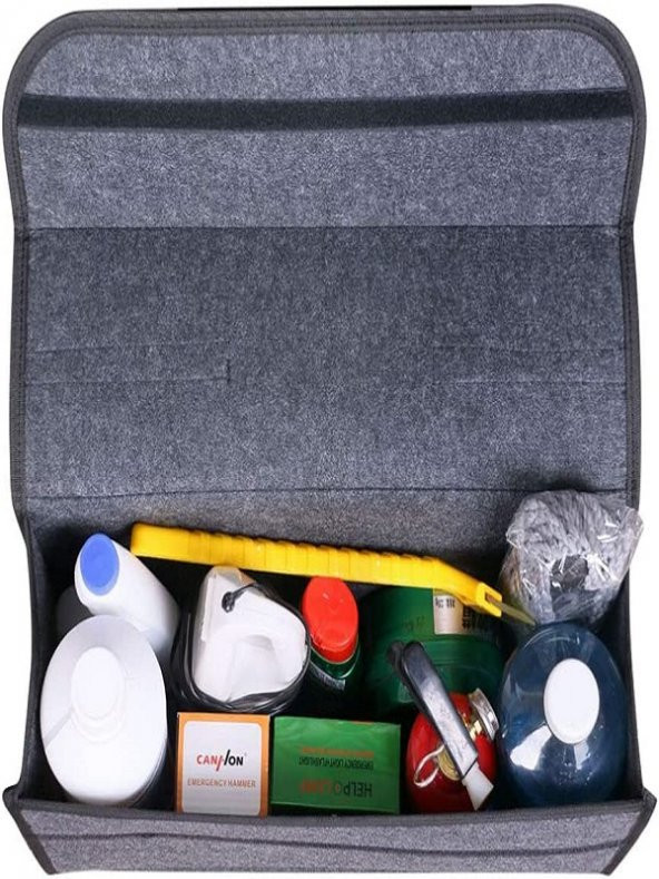 Araç Bagaj Düzenleyici  Araba Çantası Oto Içi Eşya Aksesuarları Düzenleme Otomobil Aksesuar Malzeme ürün görseli 1