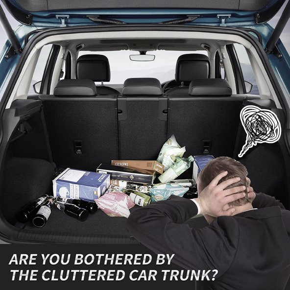 Araba Koltuk Arkası 8cepli Organizer Araç Oto Bagaj Içi Bod Düzenleyici ürün görseli 1