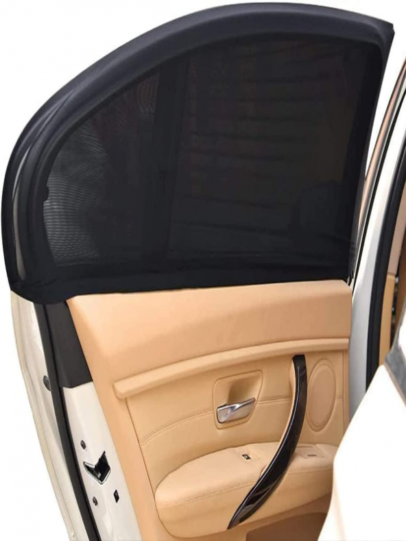 Araba Araç Oto Yan Cam Güneşlik Örtü Perde Kılıf Güneşliği Araba Anne Bebek Emzirme Perdesi ARABA ürün görseli 1