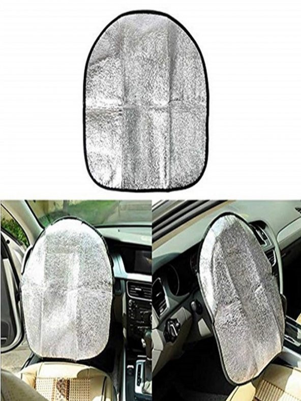 Araç Direksiyon Güneşliği Araba Oto Direksiyon Güneşlik Direksiyon Güneş Koruyucu Kılıf ürün görseli 1