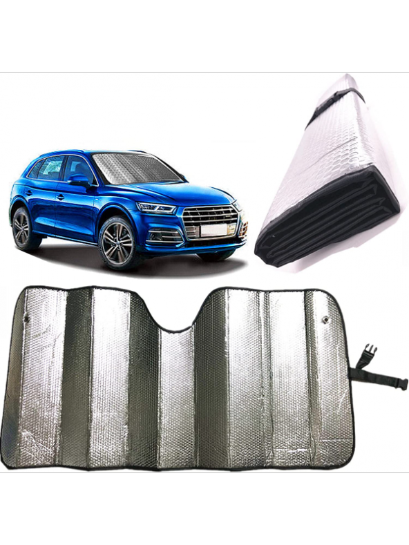 Universal Araba Ön Cam Brandası Oto Kar Buz Güneşlik Brandası Araç Ön Cam Brandası ürün görseli 1