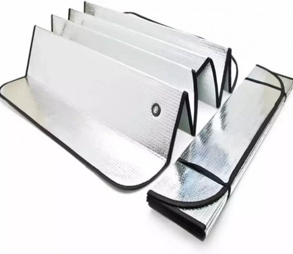 Katlanabilir Dışı Metalize Arası Köpüklü Araba Güneşliği ürün görseli 1