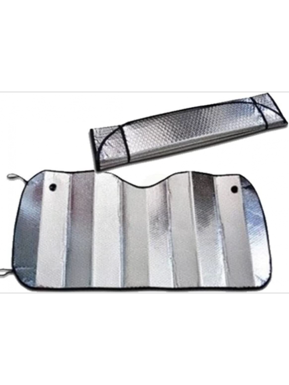 Katlanabilir Parlak Oto Araba Ön Cam Güneşlik 130 Cm X 60 Cm ürün görseli 1