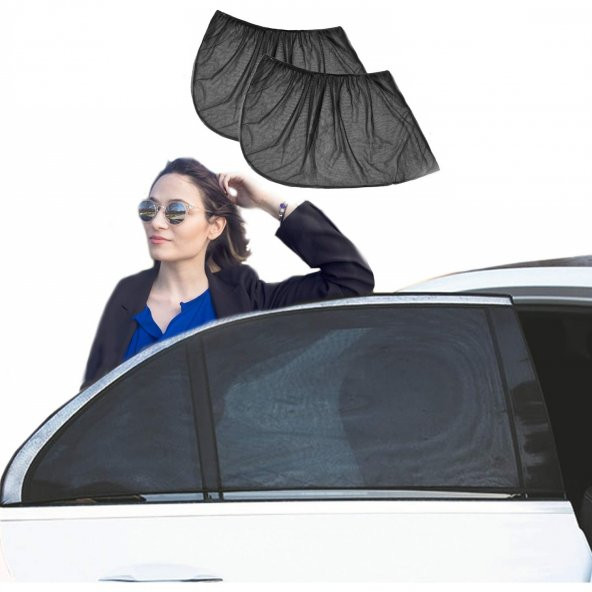 2li Oto Yan Cam Perde Güneşlik Örtü ürün görseli 1
