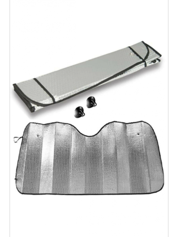 Torpido Koruyucu Oto Araç Içi Ön Cam Güneşliği Metalize Güneşlik Paneli Perde ürün görseli 1