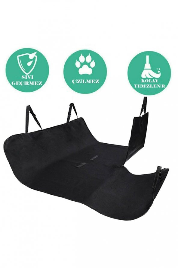 Hayvan Köpek Araba Koltuk Örtüsü Sıvı Geçirmez Araç Koruma Kılıfı Evcil hayvan ürün görseli 1
