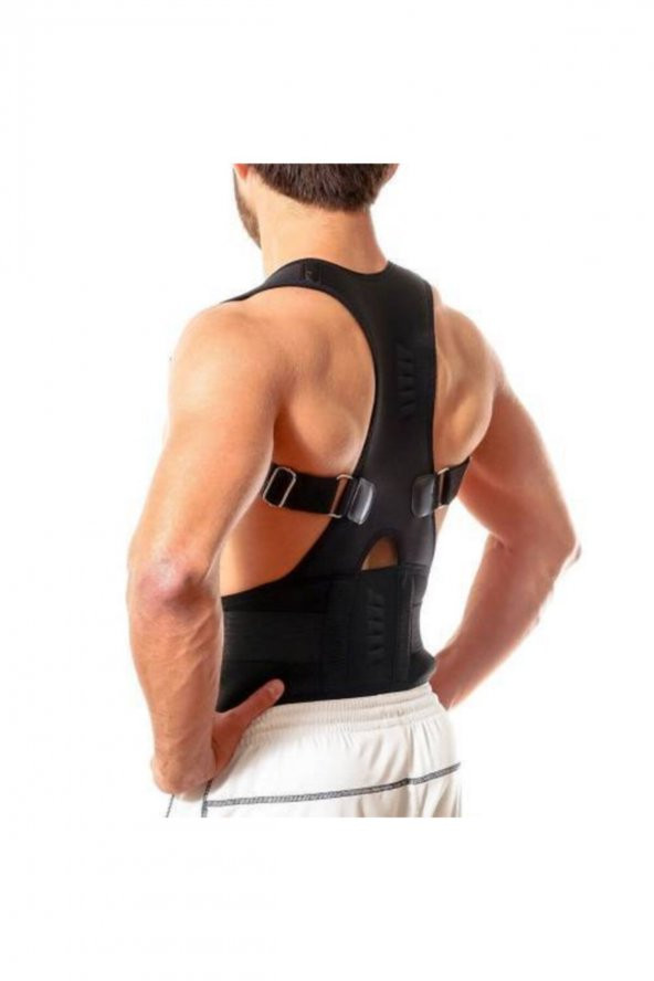 Highconcept Spor Manyetik Bel Koruyucu Korse Kamburluk Dik Duruş Korsesi Dik Duruş Aparatı ürün görseli 1