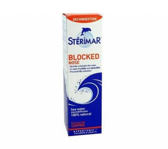 Sterimar Blocked Nose Burun Spreyi 100 ml
