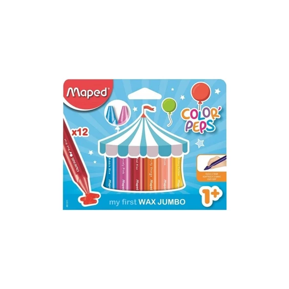 MAPED COLOR'PEPS JUMBO MUM BOYA 12'li