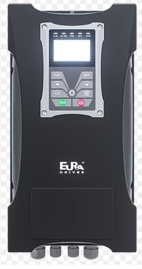 EURA DRİVES E2000-0300T3+E2U1 30 KW 60A 3P 380V Inverter,Hız Kontrol, Sürücü, Driver