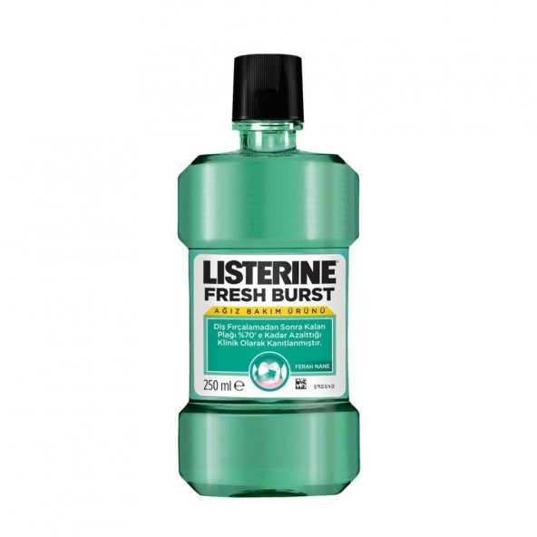 LISTERINE 250ML AGIZ GARGARASI BURST FERAH NANE