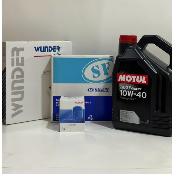 HONDA CR-V 1995-2022 ARASI FİLTRE YAĞ BAKIM SETİ ürün görseli