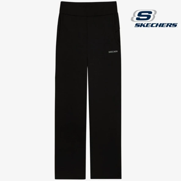 Skechers W Soft Touch Eco Wide Leg Sweatpant S232180- Kadın Eşofman Altı