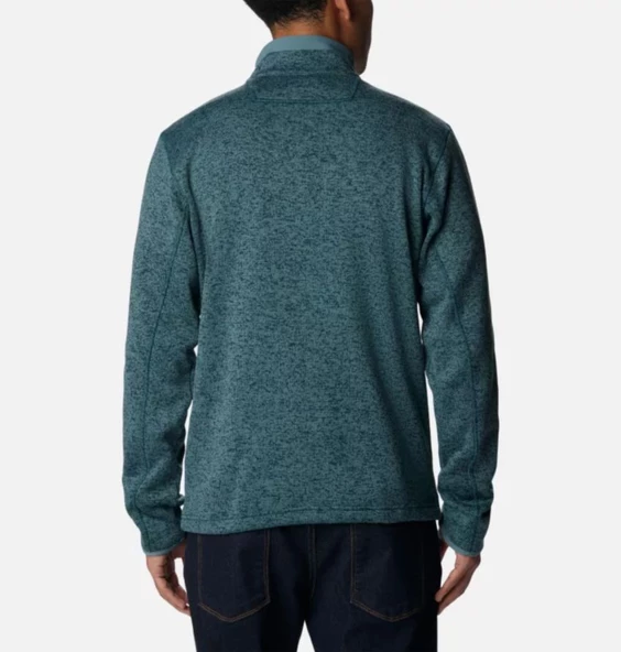 Columbia Sweater Weather™ Erkek Tam Fermuarlı Polar Üst Yeşil AO9710-414 - 2