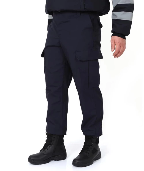 Single Sword Jandarma Asayiş Orijinal Kumaş Takti̇k Erkek Pantolon Lacivert - 3