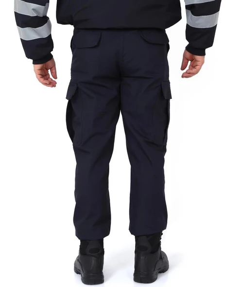 Single Sword Jandarma Asayiş Orijinal Kumaş Takti̇k Erkek Pantolon Lacivert - 4