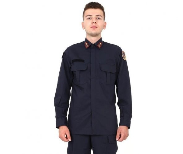 Single Sword Jandarma Asayiş Uzun Kollu Gömlek