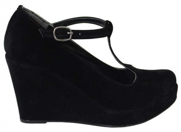 Dönmez 02 Günlük Dolgu Rahat Poli Taban Bayan AyakkabI - Resim 2