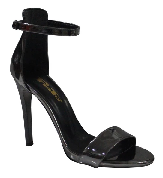 Punto 448009 Yazlık Fashion Tek Bant Topuklu Sandalet Ayakkabı - 3