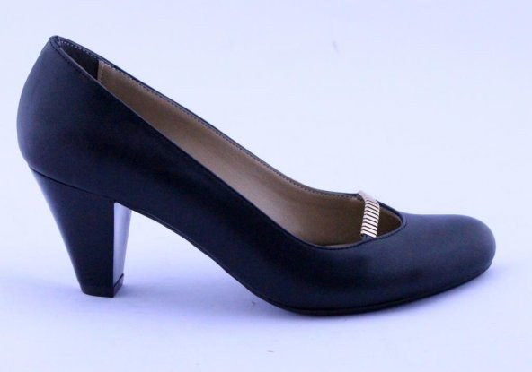 ERDEM 901 14 SİYAH BAYAN AYAKKABI - 2
