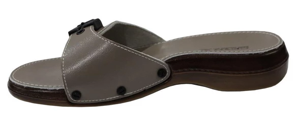 Ceyo 6500 Minelli Vizon Ortapedik Bayan Terlik & Sandalet - Resim 3