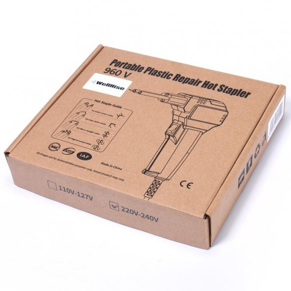 WellHise 960-V Plastik Kaynak Tamir Makinesi Plastik Tampon Makinesi - Resim 7