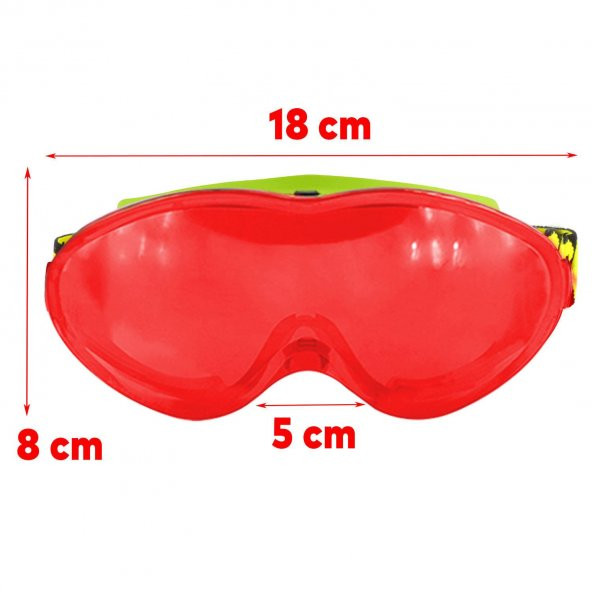 Kayak Gözlüğü Değiştirebilir Camlı Antifog Güneş Kar  Koruyucu Gözlük Kırmızı Snowboard Glasses Gözlük - 4