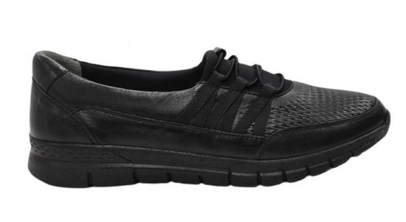 Mehmet Mete 3264 Anatomik Hafif Yumuşak Hakiki Deri Kadın Ayakkabı - Resim 3