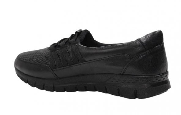 Mehmet Mete 3264 Anatomik Hafif Yumuşak Hakiki Deri Kadın Ayakkabı - Resim 4