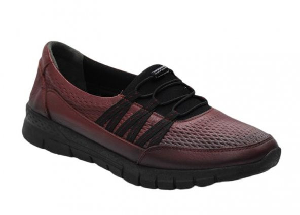 Mehmet Mete 3264 Anatomik Hafif Yumuşak Hakiki Deri Kadın Ayakkabı - Resim 7