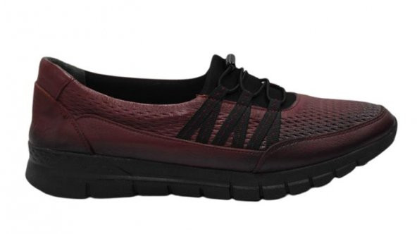 Mehmet Mete 3264 Anatomik Hafif Yumuşak Hakiki Deri Kadın Ayakkabı - Resim 8