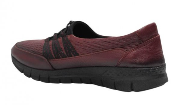 Mehmet Mete 3264 Anatomik Hafif Yumuşak Hakiki Deri Kadın Ayakkabı - Resim 9