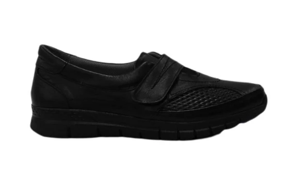 Mehmet Mete 3256 Anatomik Rahat Hafif Hakiki Deri Kadın Ayakkabı - Resim 6