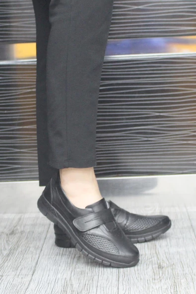 Mehmet Mete 3256 Anatomik Rahat Hafif Hakiki Deri Kadın Ayakkabı ürün görseli