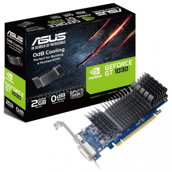 Asus GT1030-SL-2G-BRK 2GB 64 bit GDDR5 Ekran Kartı