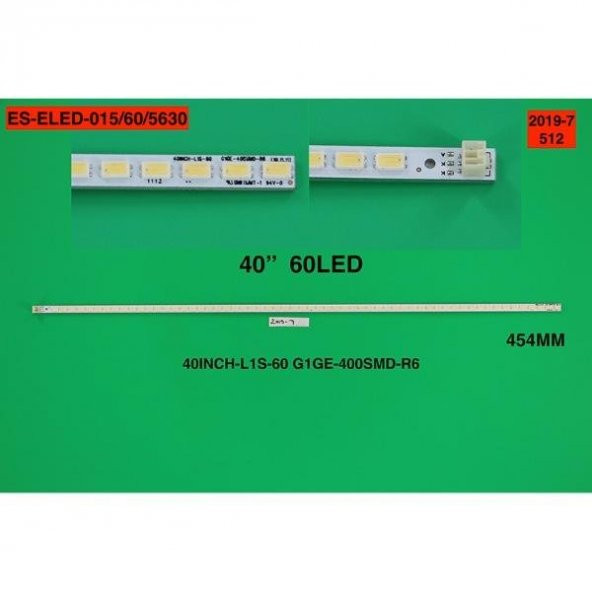 SAMSUNG E-LED 2011SGS40 5630 60 H1 REV1.1 LED BAR