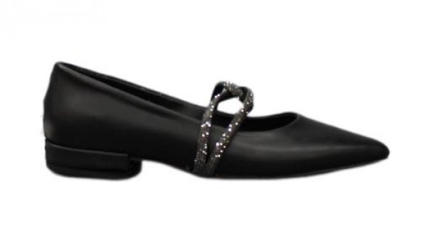 Mehmet Mete 61-02 Fashion Taşlı Kadın Babet - Resim 6