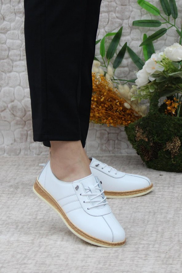 Mehmet Mete 043 Anatomik Esnek Rahat Hakiki Deri Kadın Ayakkabı ürün görseli