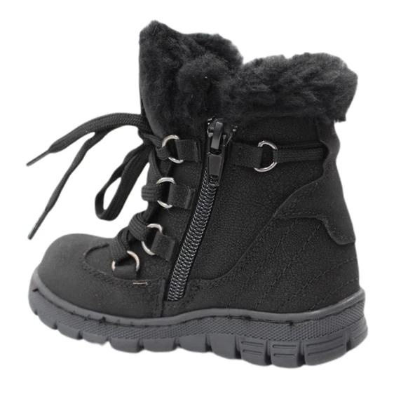 Vicco 946.B20K.222 Siyah Anatomik (22-25) Kız Çocuk Bot Çizme - Resim 5