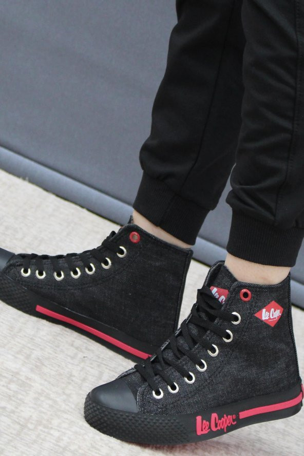 Lee Cooper LC-30103 Anatomik Unisex Keten Kanvas Spor Ayakkabı - Resim 3