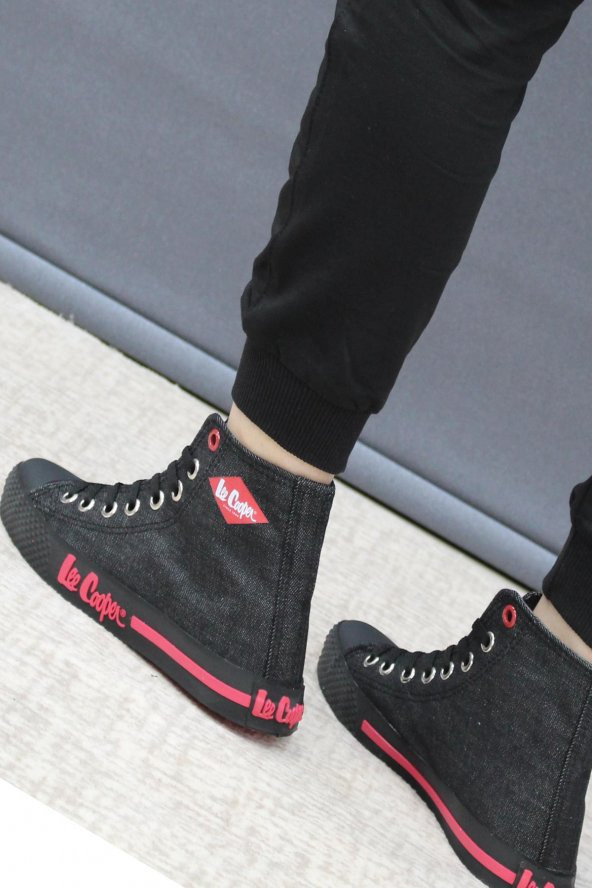 Lee Cooper LC-30103 Anatomik Unisex Keten Kanvas Spor Ayakkabı - Resim 4