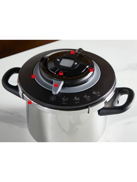 TEFAL Clipso+ Chef Düdüklü Tencere - 8 Litre - 6
