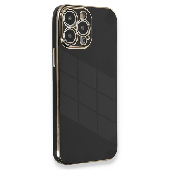 iPhone 15 Pro Kılıf Luxury Seri Kamera Korumalı Silikon Kapak - 8