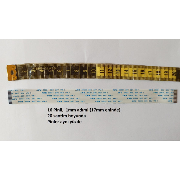 Awm 20624 80C 60V Vw-1 Flex Kablo 16-1-20A - 3