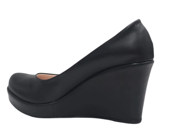 Mehmet Mete 04 Dolgu Topuk Kadın Ayakkabı - Resim 4