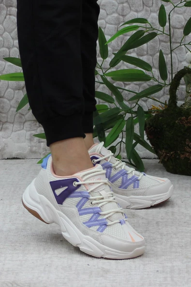 Jump 28701 Anatomik Rahat Sneaker Kadın Spor Ayakkabı - Resim 8