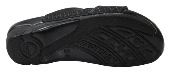 Ceyo Venedik-9 Siyah Ortapedik Bayan Terlik & Sandalet - 5