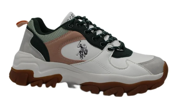 U.S. Polo Assn. Tracky 2PR Anatomik (36-40) Kadın Spor Ayakkabı - Resim 3