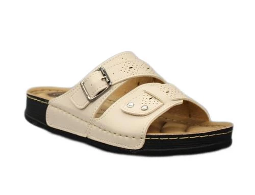 Mehmet Mete 474-02 Anatomik Rahat Esnek Kadın Terlik - Resim 11